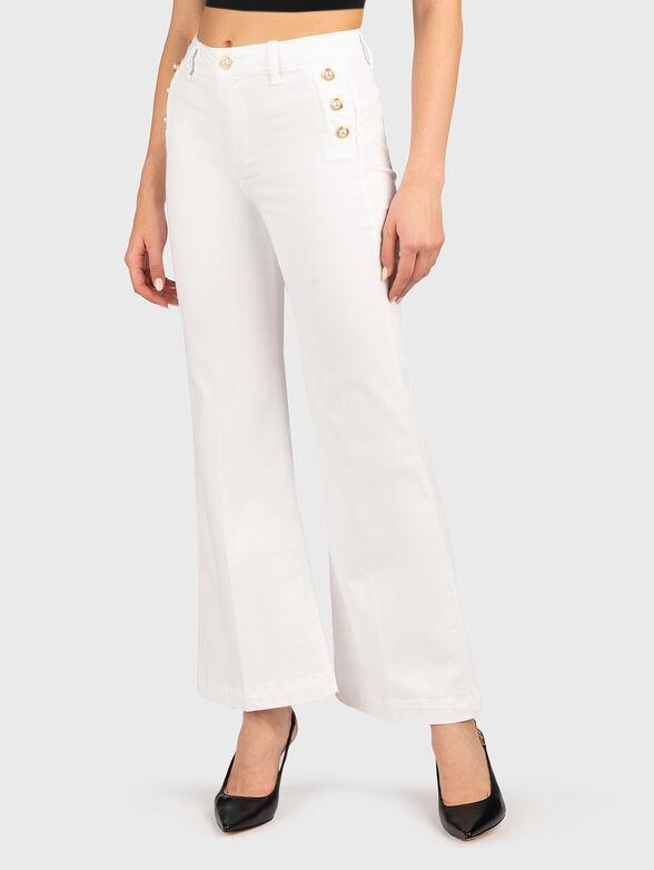 Jeans with wide legs - 1