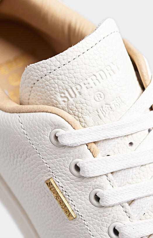 Black sneakers with logo details brand SUPERDRY