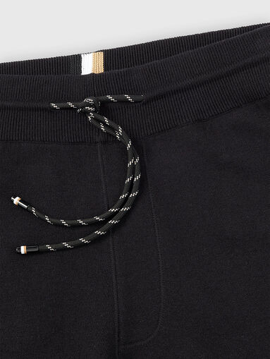 Tracksuit bottom in cotton and wool - 3