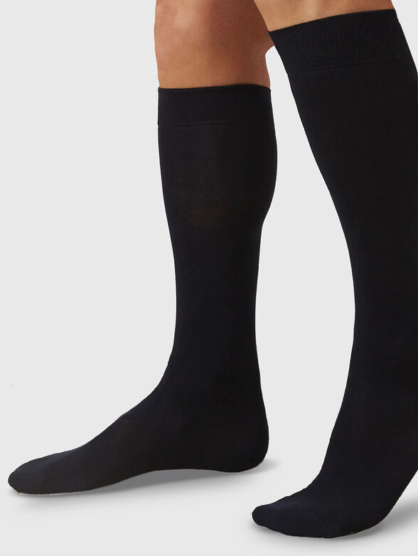 Set of three pairs of black socks - 2