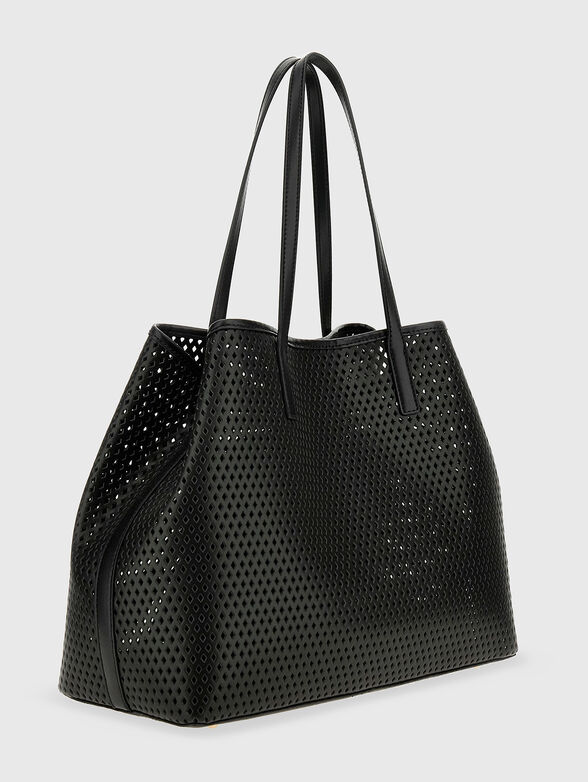 VIKKY tote bag with laser perforation - 2