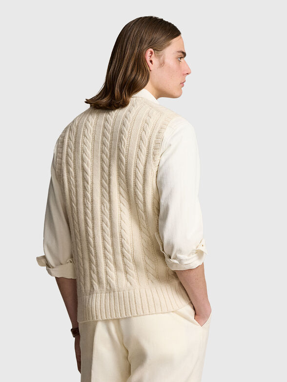 Sleeveless sweater - 3