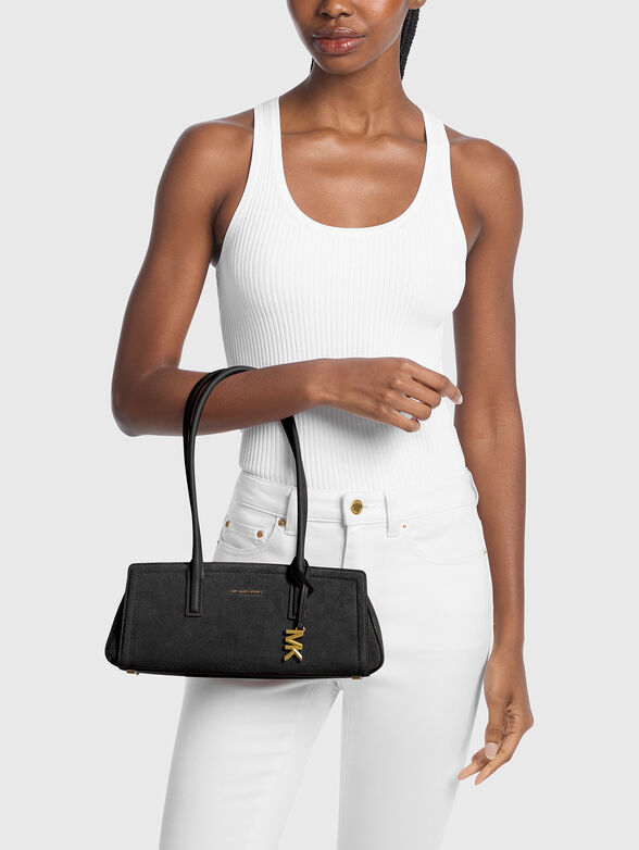 Beige LAILA suede handbag - 2