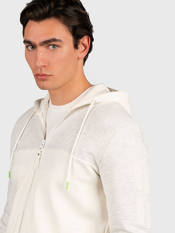 DERRICK sweatshirt with hood and zip - 4