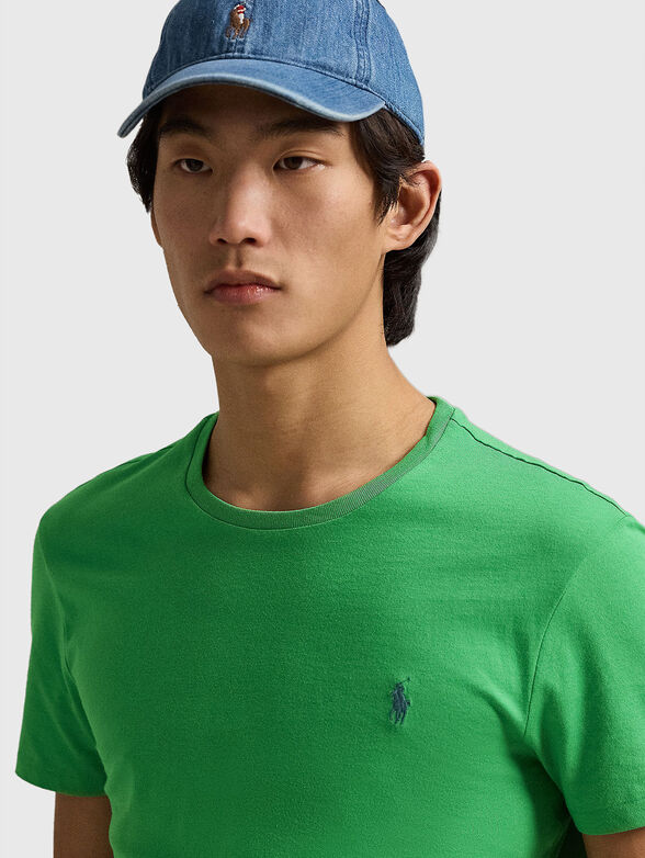 Slim fit jersey crewneck T-Shirt - 4