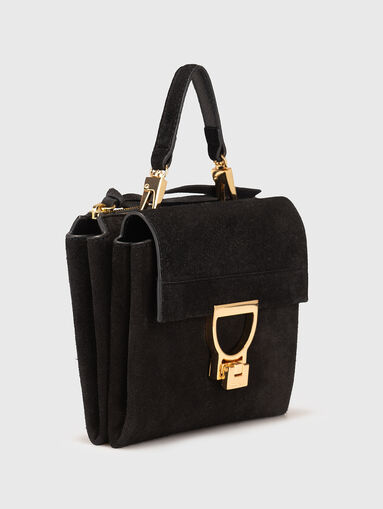 Small suede crossbody bag - 4