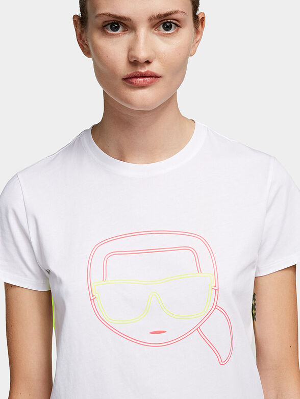  K/IKONIK White cotton T-shirt - 2