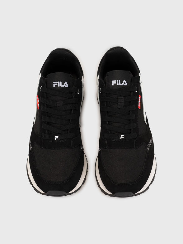 RUN FORMATION black sports shoes - 6
