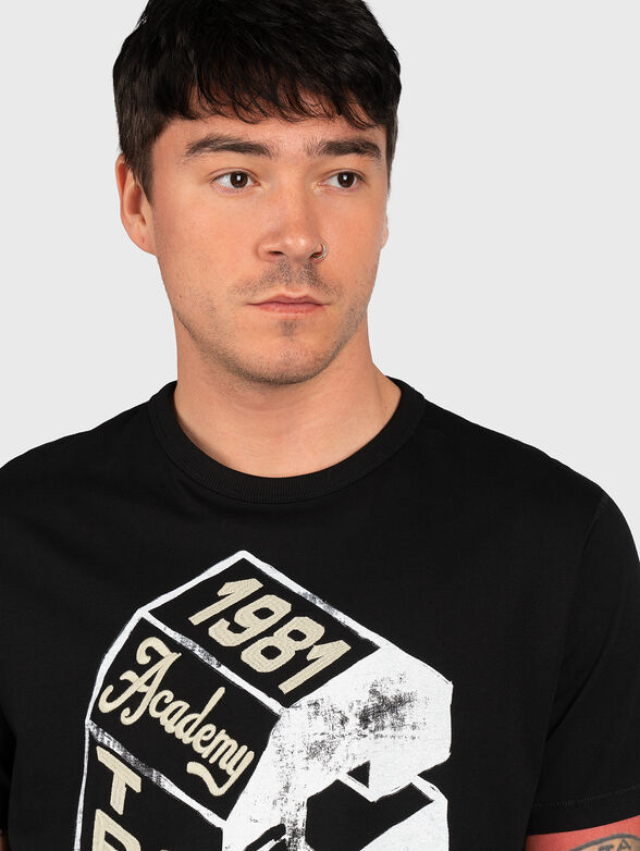 CONLEY T-shirt with print and embroidered details - 4