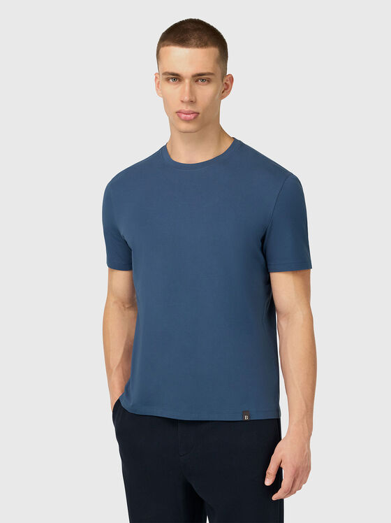 Round neck cotton T-shirt  - 1