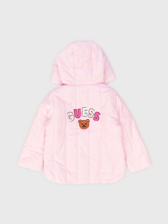 Quilted jacket with hood  - 2