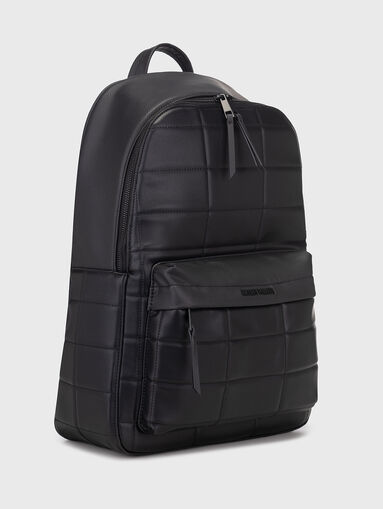 QUILT black backpack - 3