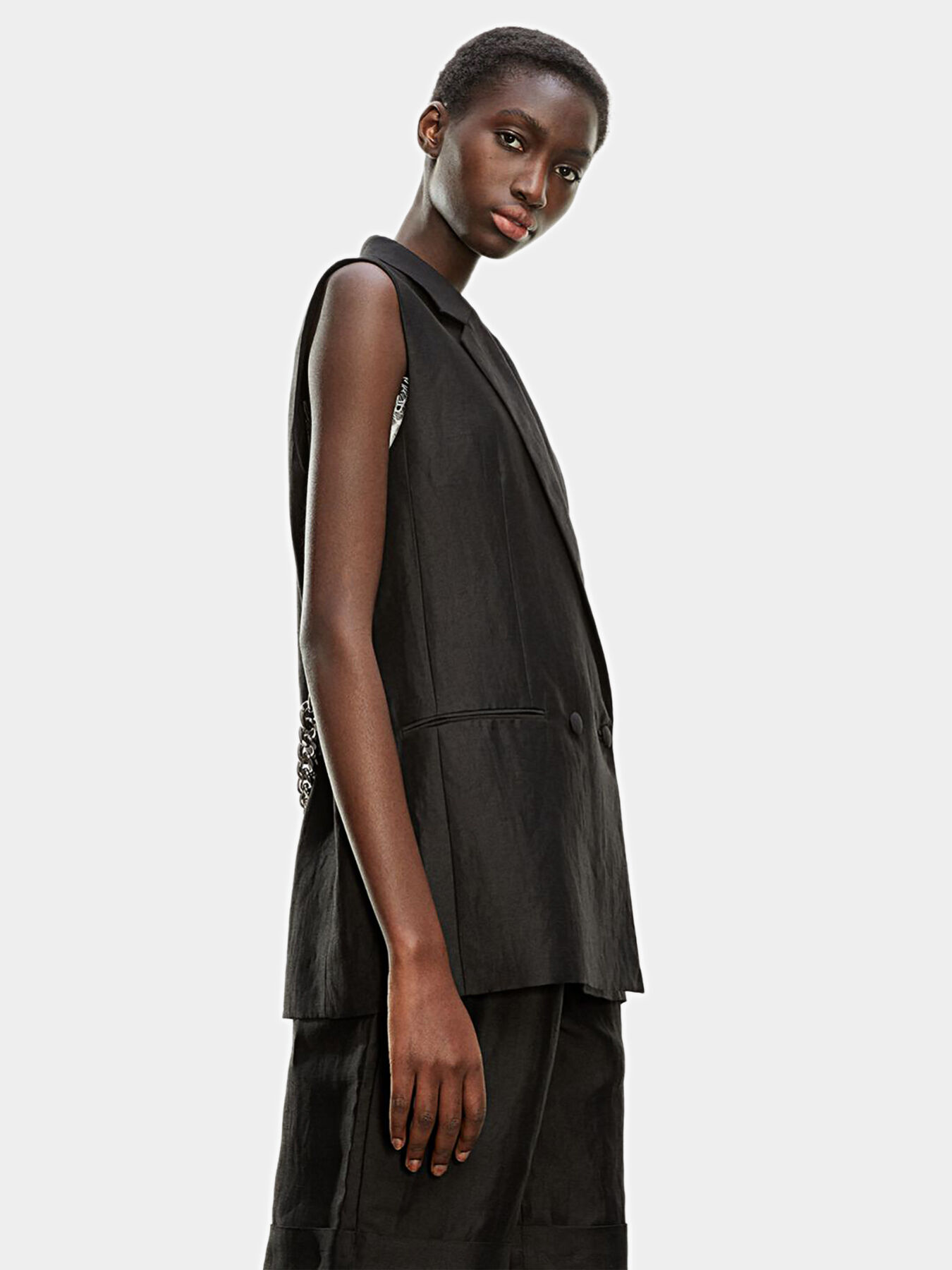 Rick Owens DRKSHDW denim vest Tommy Jumbo Outershirt PRM EU