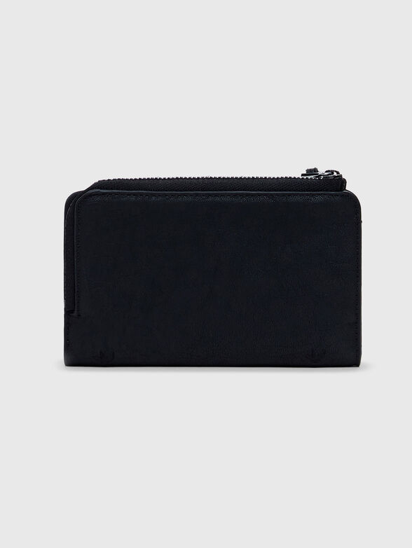 Wallet with eyelets and logo - 2