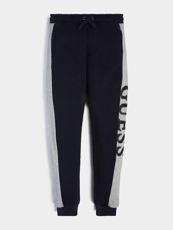 Sports trousers with logo detail - 1