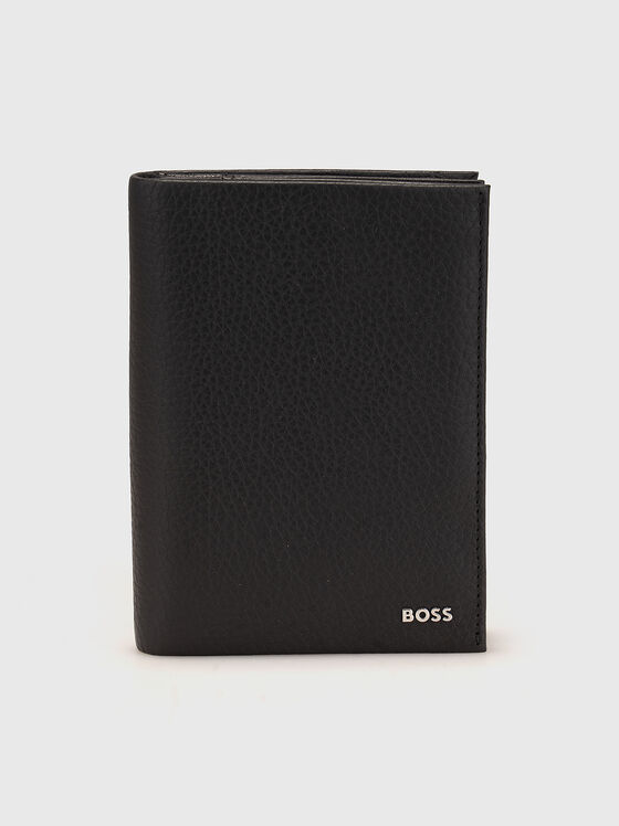 Кожено портмоне с лого - 1