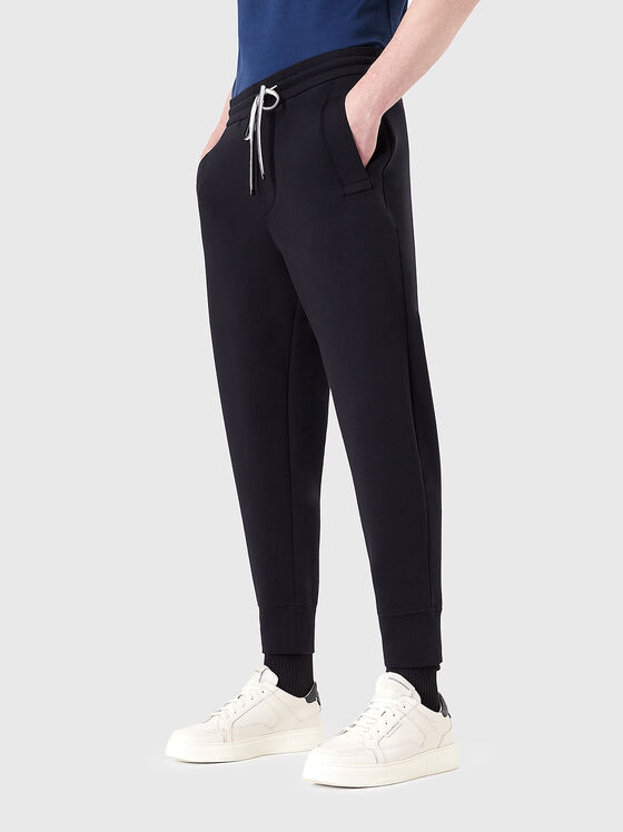 Тъмносин спортен панталон - 1