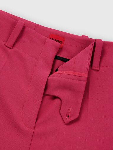 HULANA trousers with high waist - 4