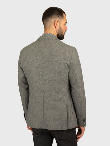 Jacket with notched lapel - 3