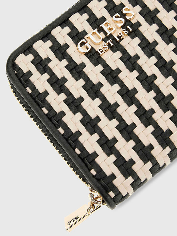MIREMA interwoven texture wallet - 3