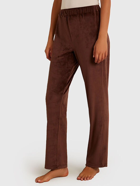 CHEENILLE black pants - 1