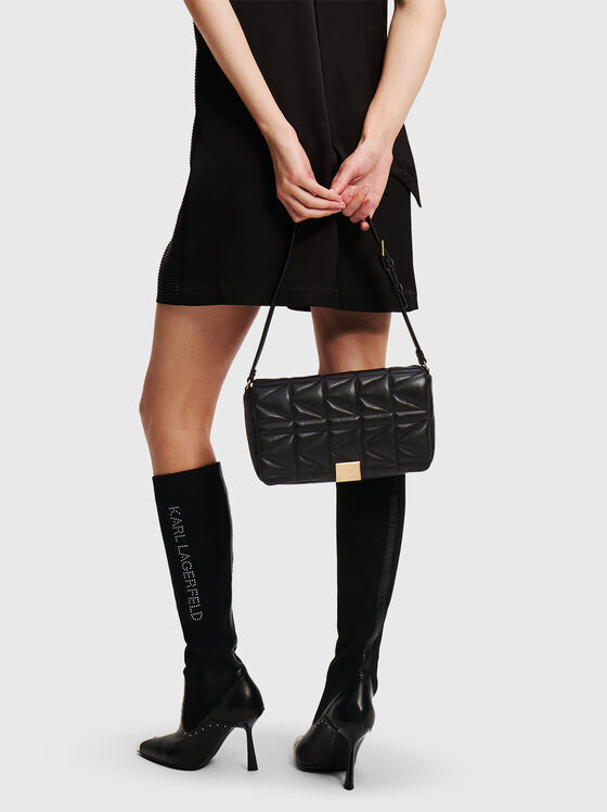 Leather bag with logo - 2