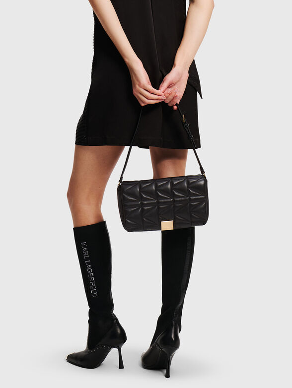 Leather bag with logo - 2