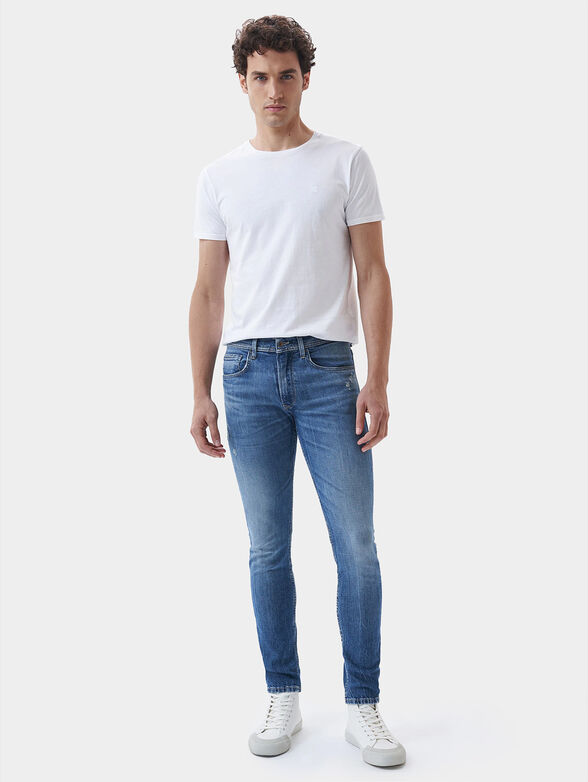 Slim blue jeans - 1