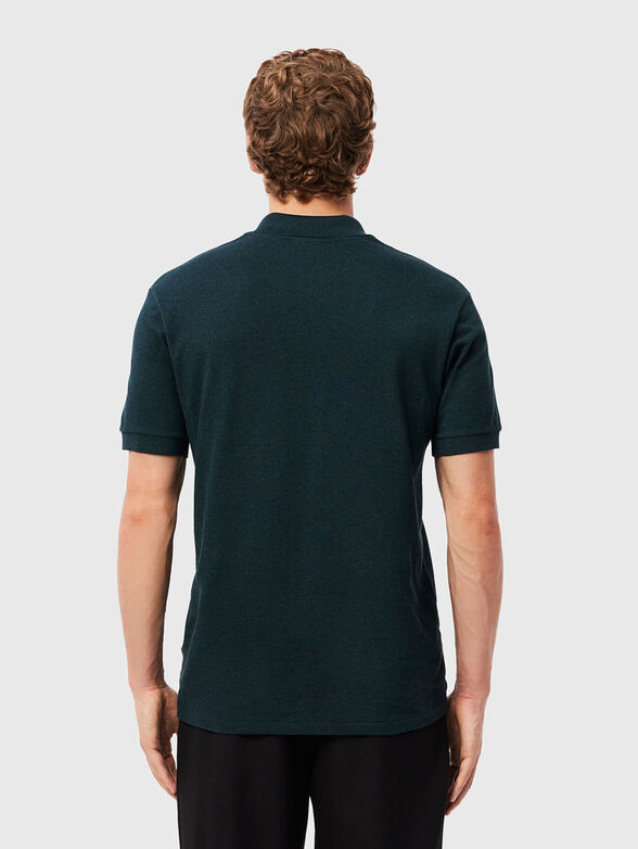 Polo-shirt L.12.12 with short sleeves in dark blue - 2