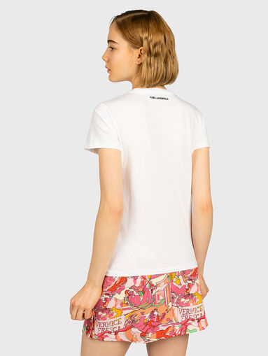 IKONIK T-shirt with rhinestone logo - 4