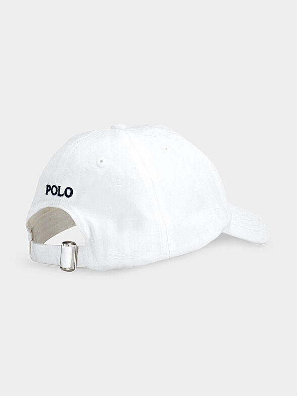 White baseball cap with logo - 2