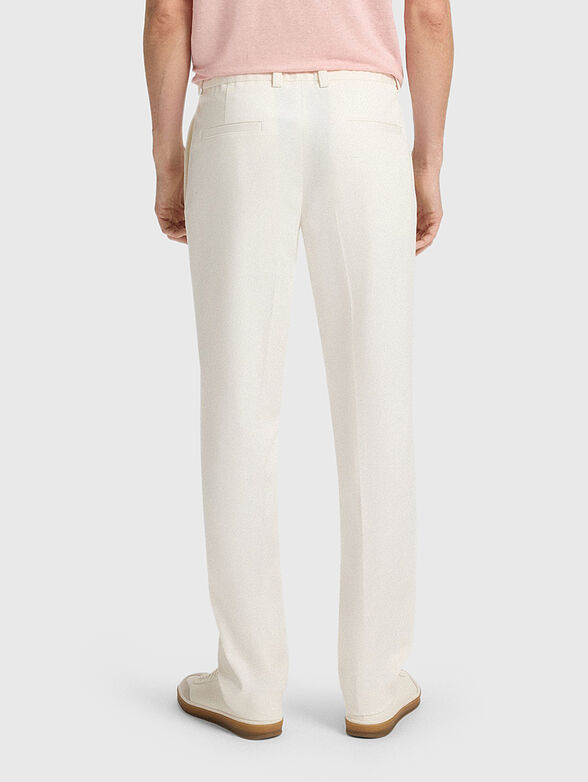 BECKHAM x BOSS cotton trousers with pockets - 2