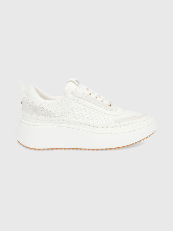 DOUBLETAKE sneaker in beige on platform - 1