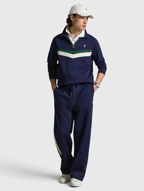 Dark blue sports pants - 4