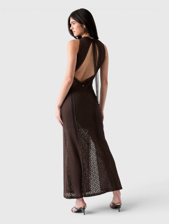 Dress with openwork knit  - 2