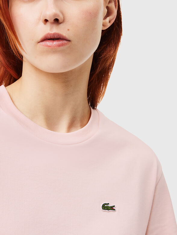 Logo detail  black T-shirt  - 4