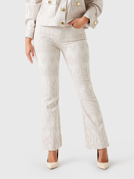 SARAH jeans with accent print