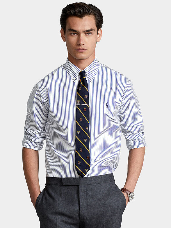 Striped cotton shirt - 1
