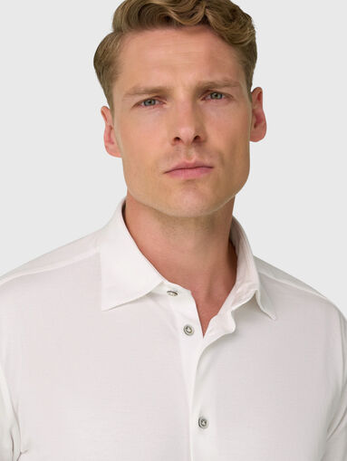 Regular fit silk shirt - 4