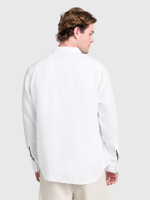 Long sleeved linen shirt - 3