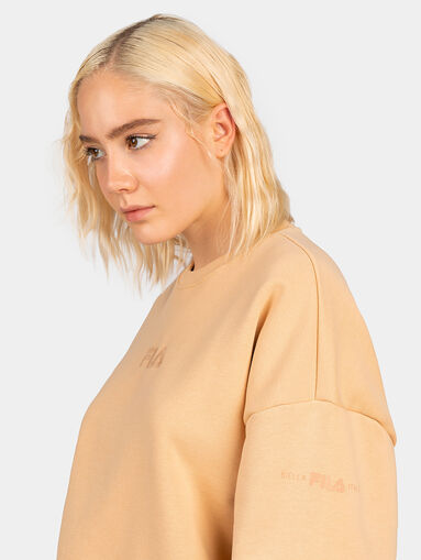 NESSA oversized sweatshirt with logo  - 5
