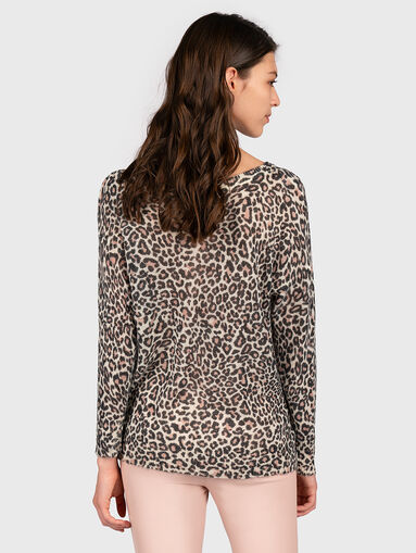 INES Sweater with animal print - 5