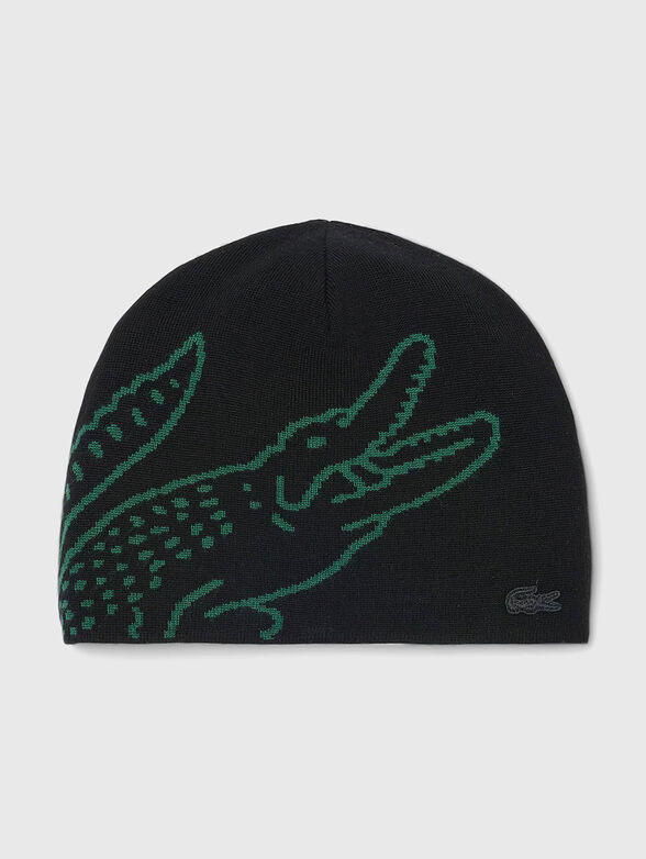 Logo accent hat in black  - 1