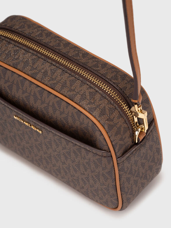 Crossbody bag with monogram logo - 5