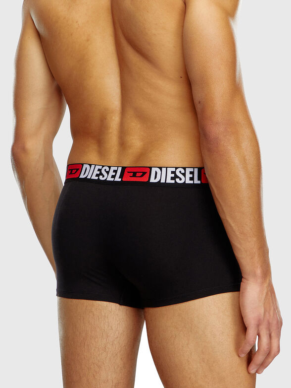 Set of three pairs of boxers in black - 3