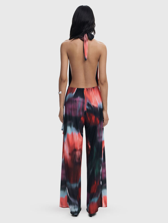 V-neck jumpsuit - 2