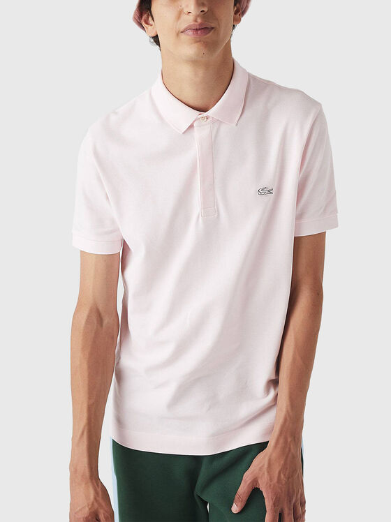 Logo-detail polo shirt  - 1