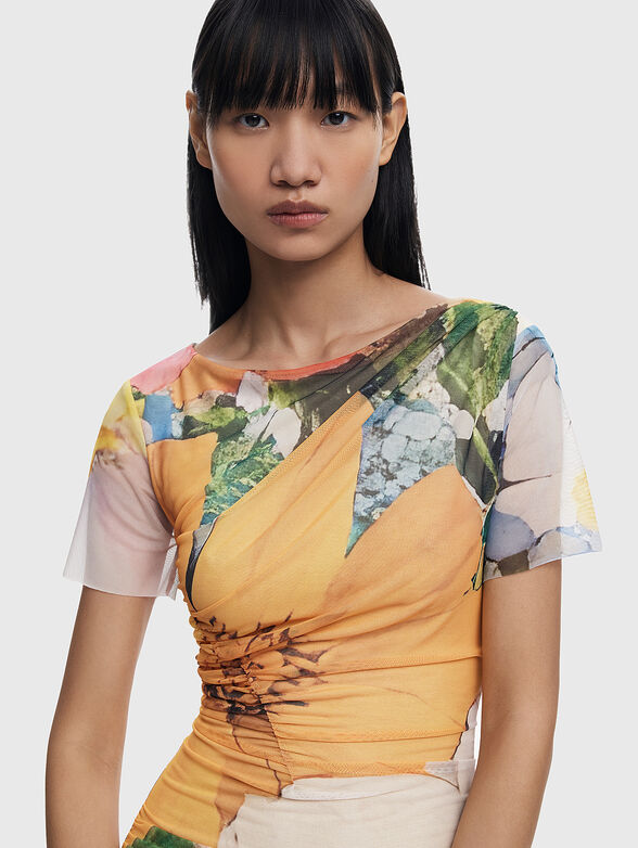 Floral print dress - 3