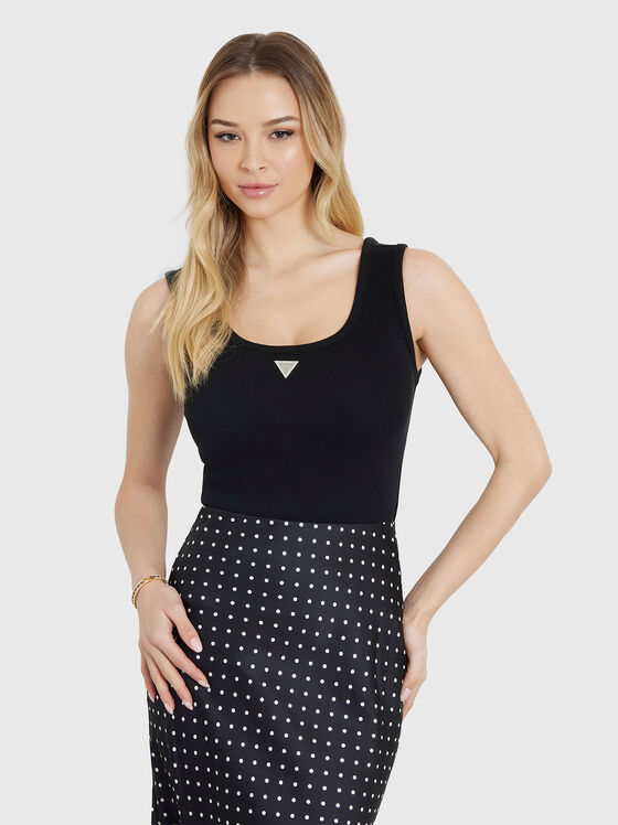 Ribbed tank top - 1
