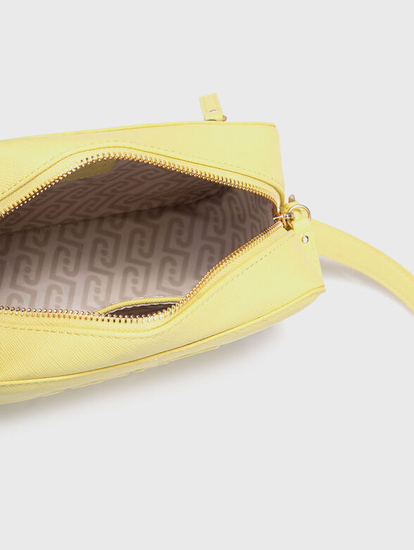 Crossbody bag in blue with logo  - 6